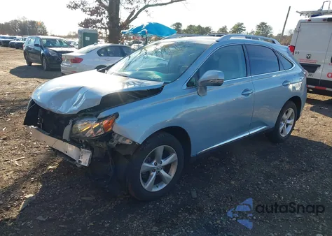 2010 Lexus Rx 350 z USA, uszkodzony, nr VIN 2T2BK1BA8AC036908